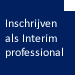 inschrijven als Interim Professional